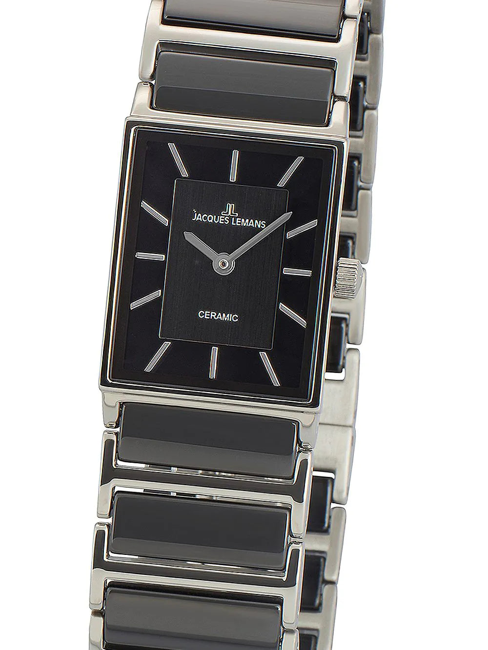 Jacques Lemans 1-1651.1A York Ceramic Ladies 20mm 5 ATM