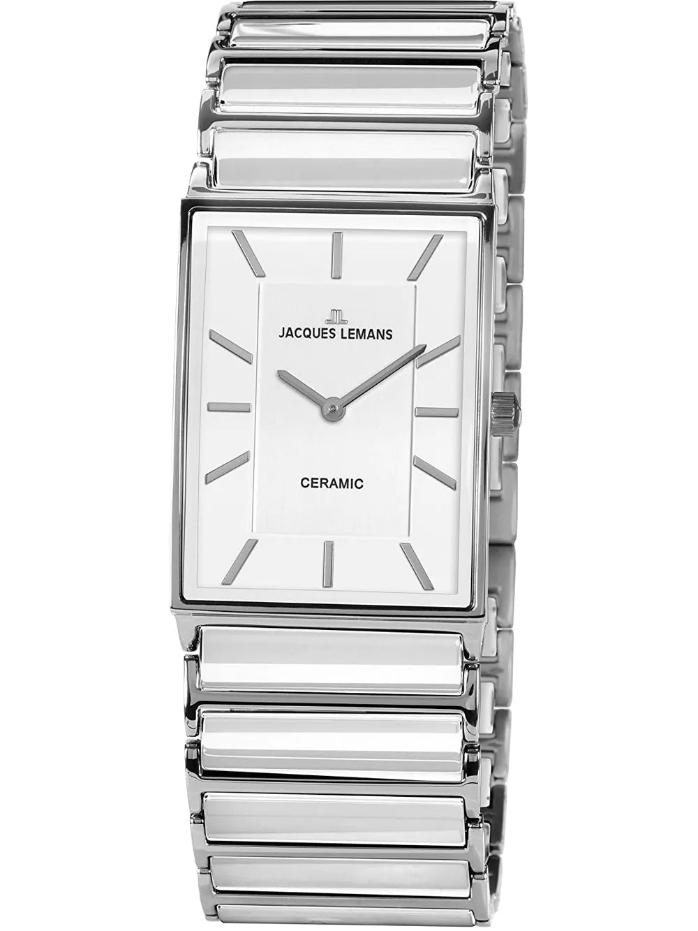 Jacques Lemans 1-1651.1E York Ceramic Ladies Watch 20mm 5 ATM