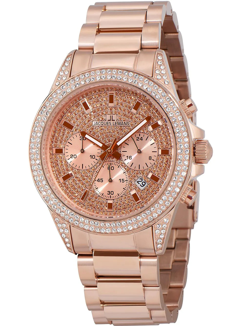 Jacques Lemans 1-2051B La Passion chrono Unisex 42mm 10ATM