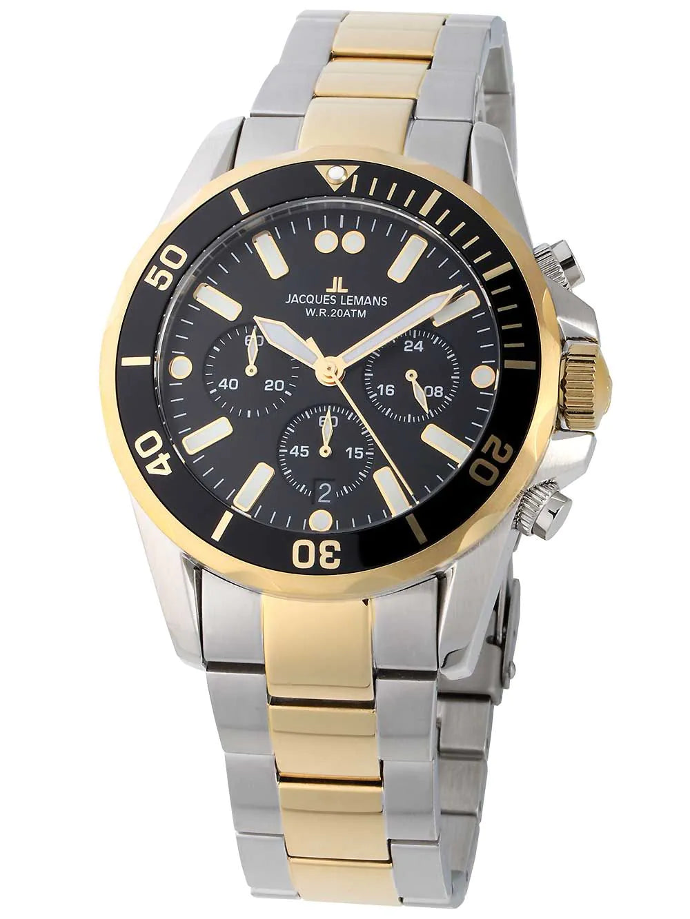 Jacques Lemans 1-2091I Liverpool chrono 44mm 20ATM