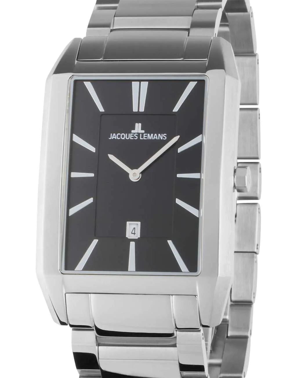 Jacques Lemans 1-2160H Torino square Mens Watch 34mm 5ATM