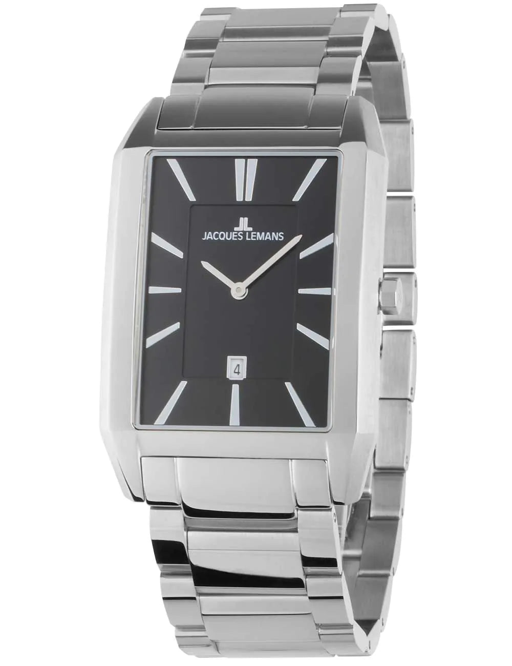 Jacques Lemans 1-2160H Torino square Mens Watch 34mm 5ATM