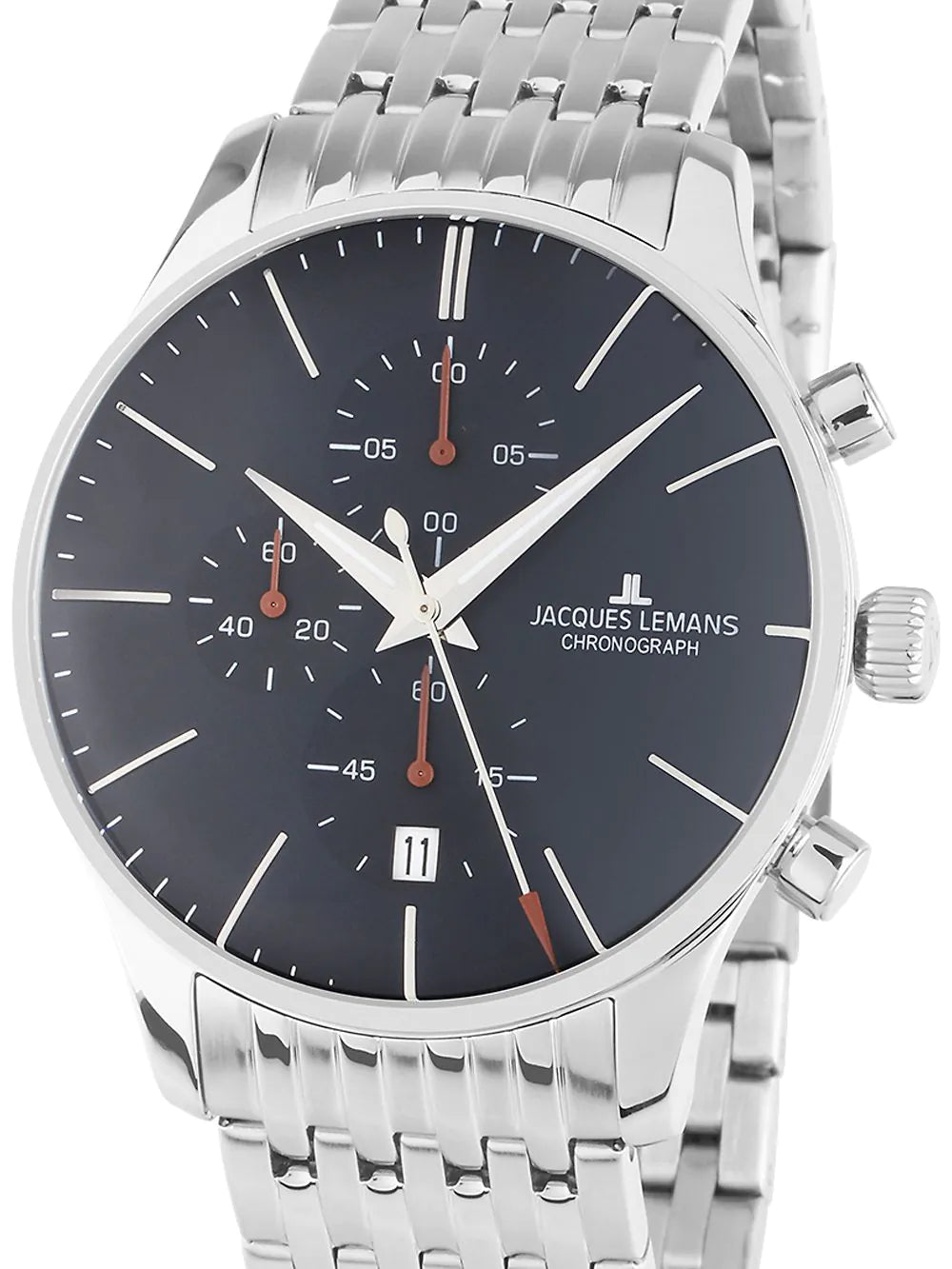 Jacques Lemans 1-2163H London Mens Chronograph 40mm 5ATM