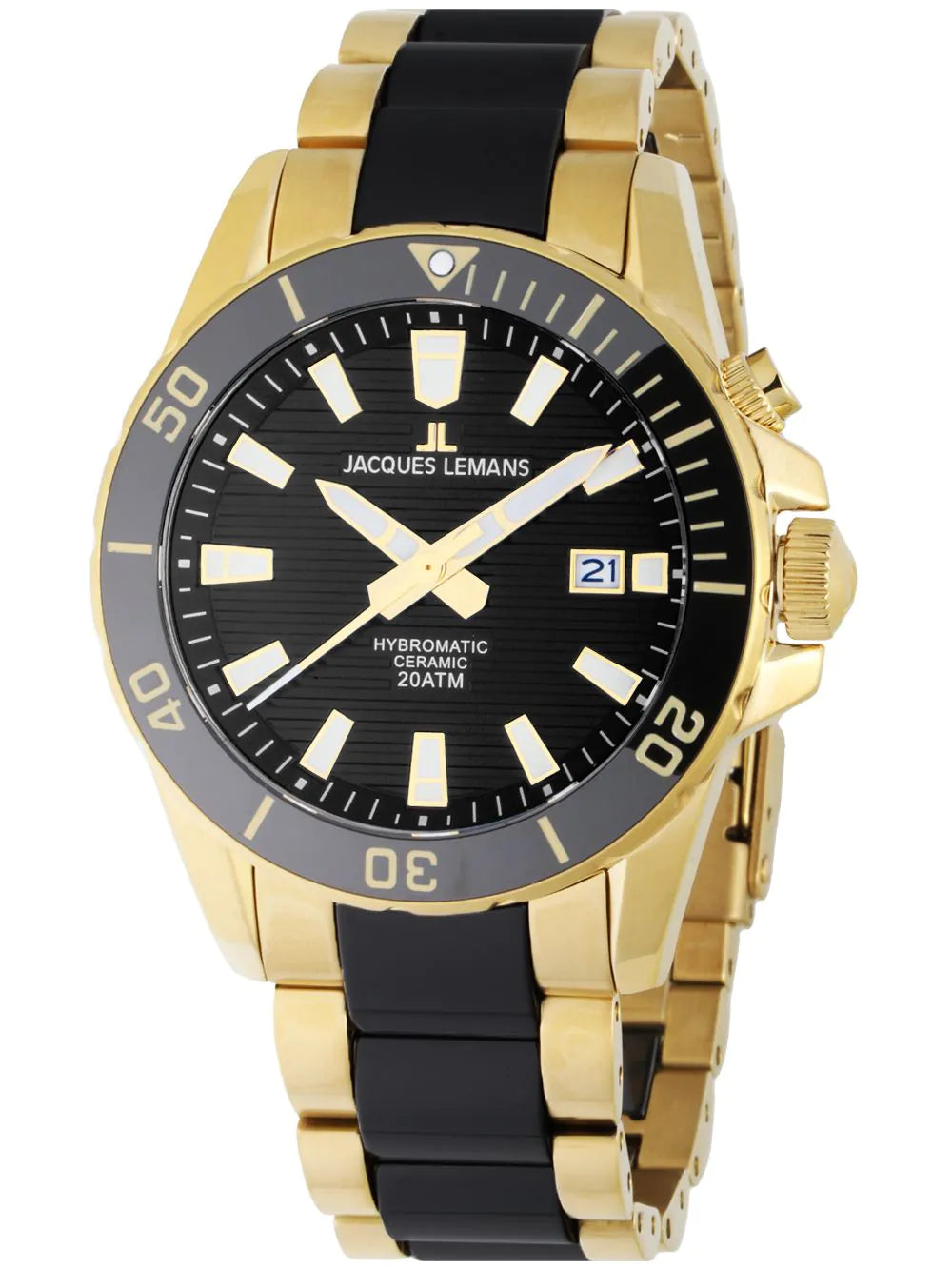 Jacques Lemans 1-2222D Hybromatic 42mm