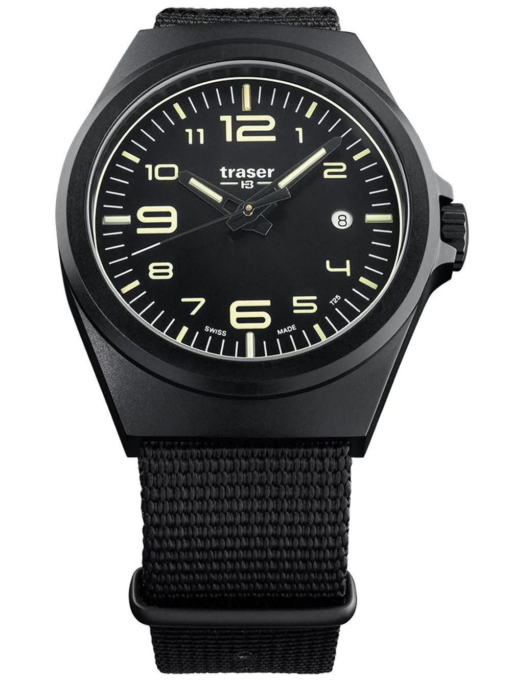 Traser H3 108218 P59 Esssential M Black Mens Watch 42mm