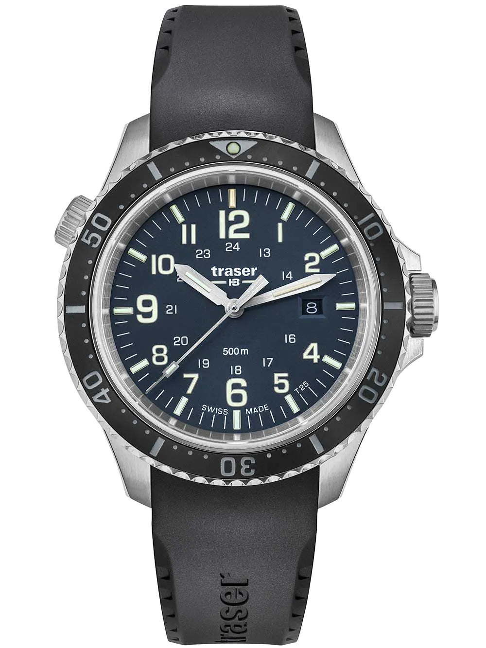 Traser H3 109374 P67 T25 SuperSub blue 46 mm diver 50ATM