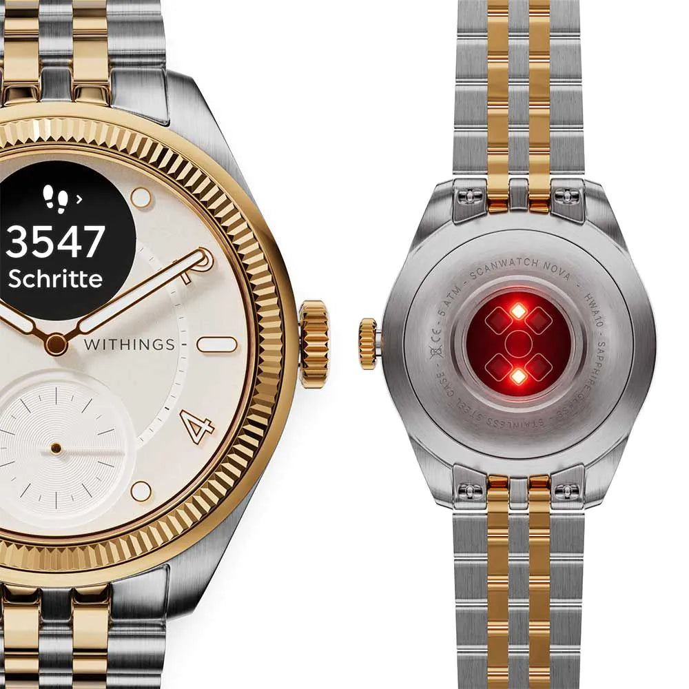 Withings HWA10-MODEL 11-ALL Scanwatch Nova Brilliant bi-color 39mm 5ATM