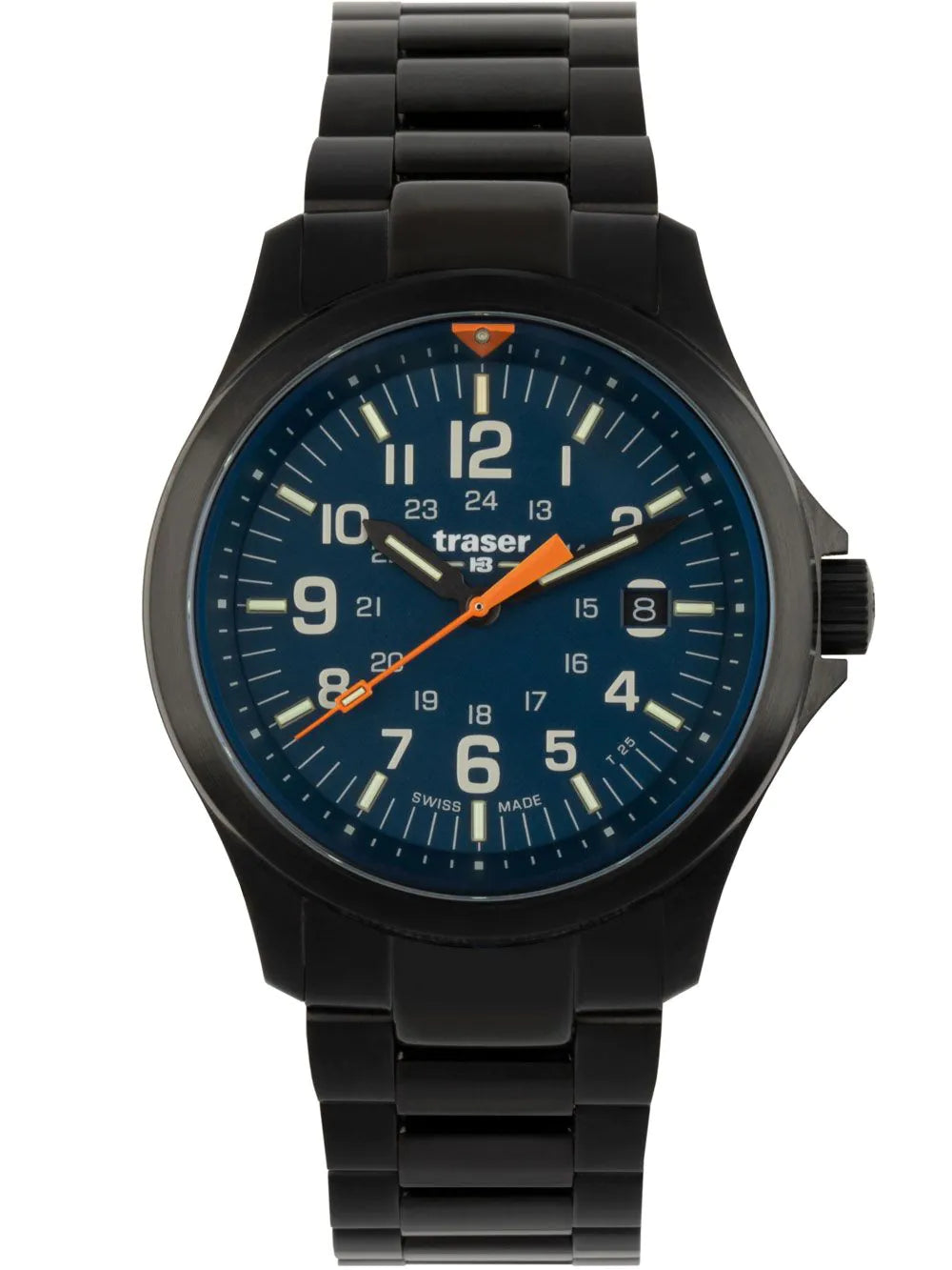 Traser H3 111070 Mens Watch P67 Officer Pro Blue 42mm 10ATM