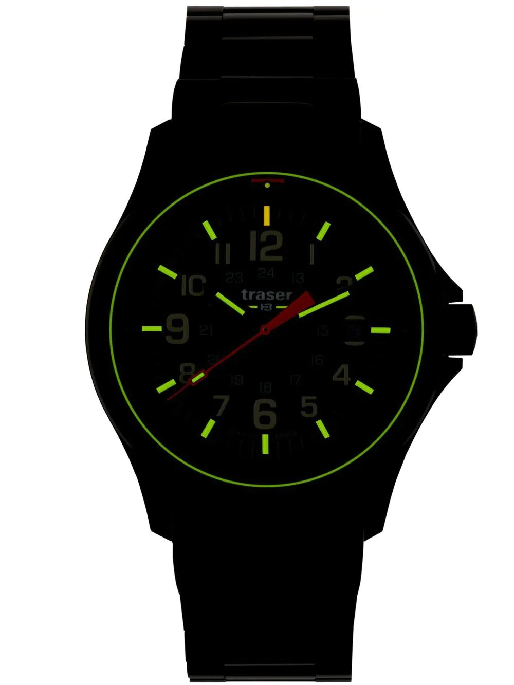 Traser H3 111070 Mens Watch P67 Officer Pro Blue 42mm 10ATM