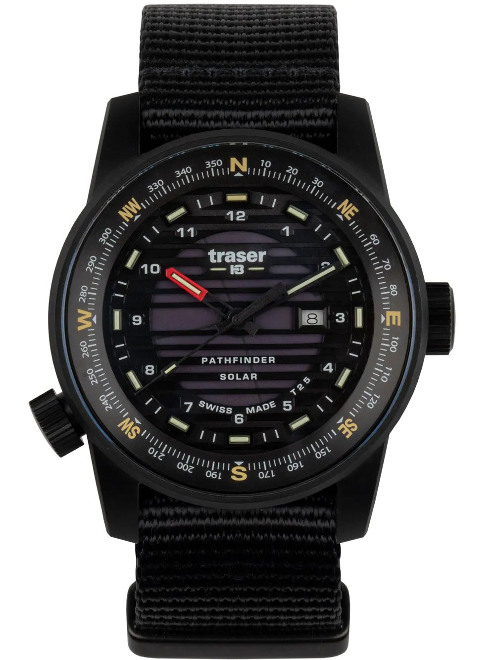 Traser H3 111392 Mens Watch P68 Pathfinder Solar 46mm 10ATM