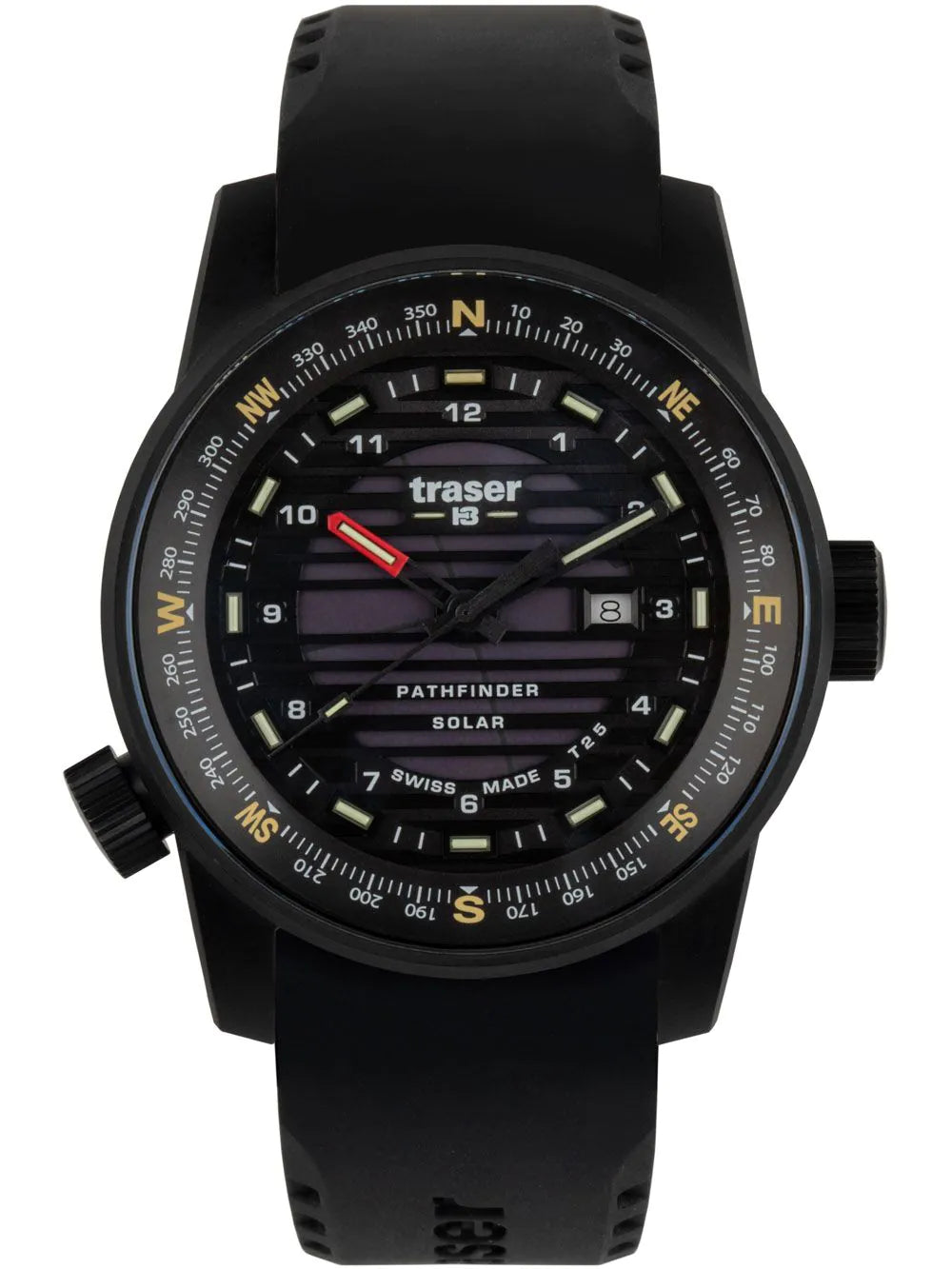 Traser H3 111401 Mens Watch P68 Pathfinder Solar 46mm 10ATM