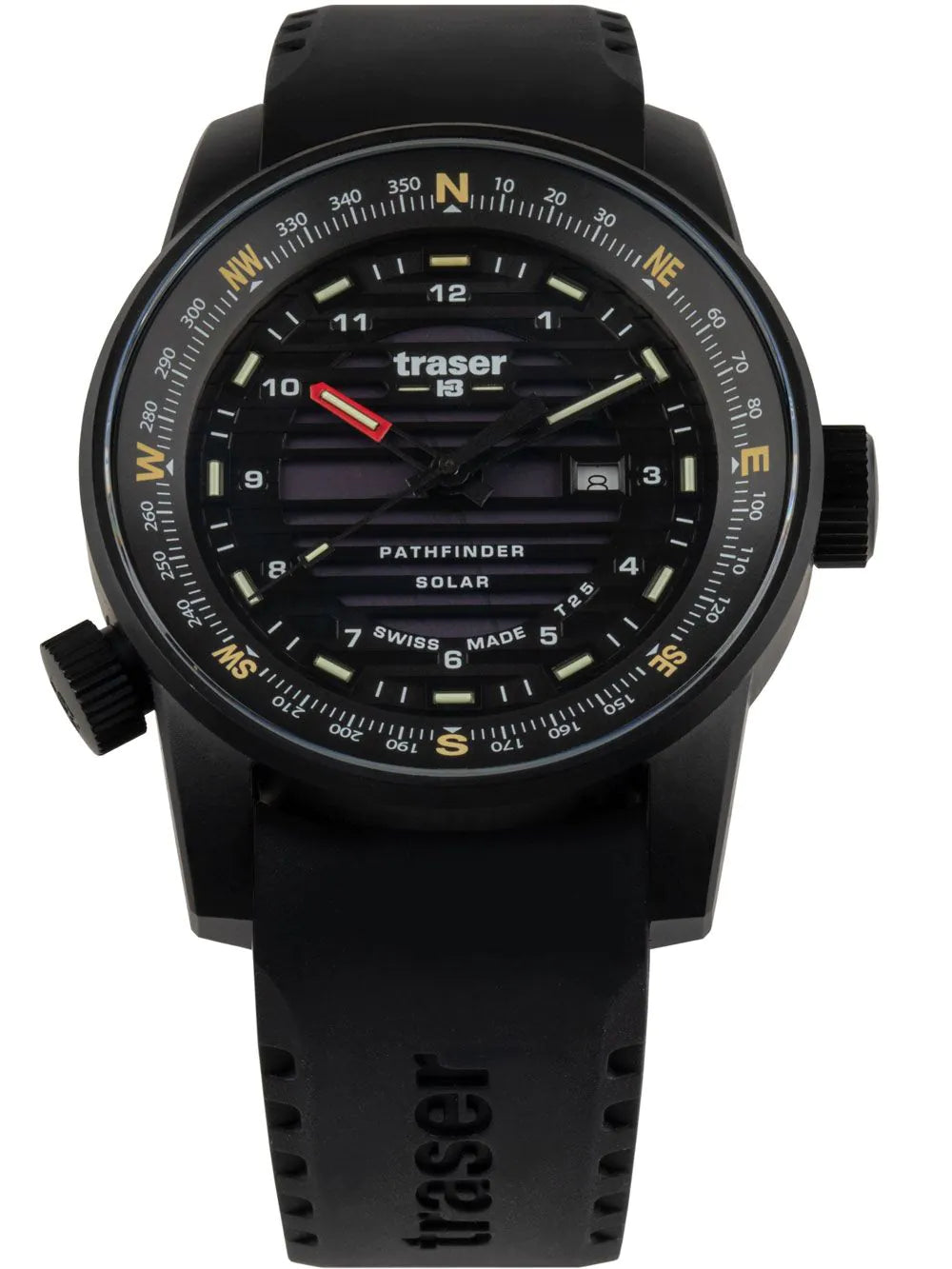 Traser H3 111401 Mens Watch P68 Pathfinder Solar 46mm 10ATM