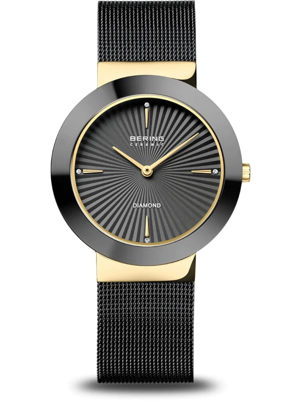 Bering 11435-132 Ladies Watch Diamond Ceramic 35mm 5ATM