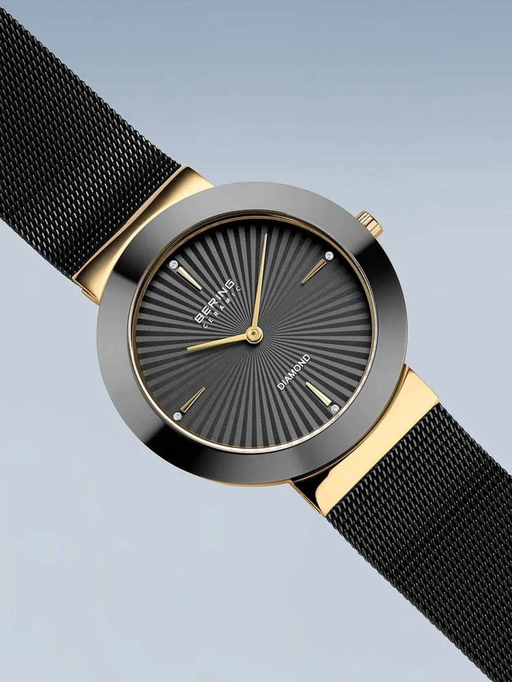 Bering 11435-132 Ladies Watch Diamond Ceramic 35mm 5ATM
