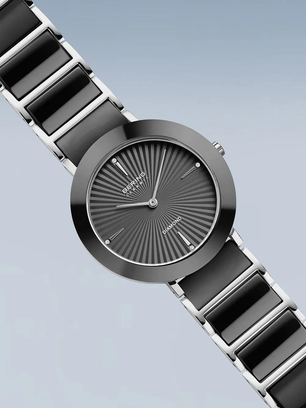 Bering 11435-702 Ladies Watch Diamond Ceramic 35mm 3ATM
