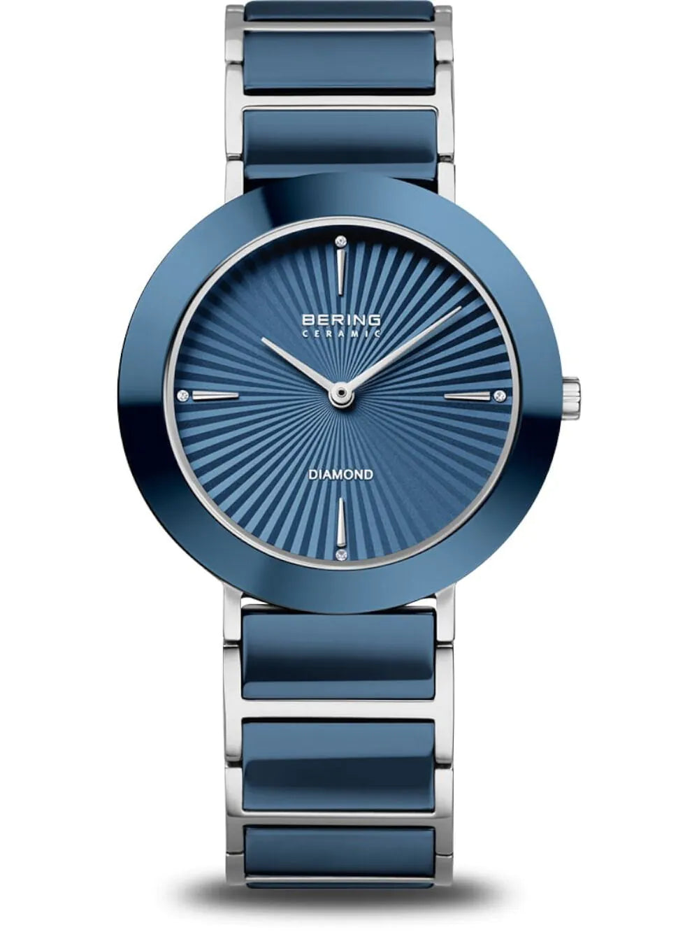 Bering 11435-707 Ladies Watch Diamond Ceramic 35mm 3ATM
