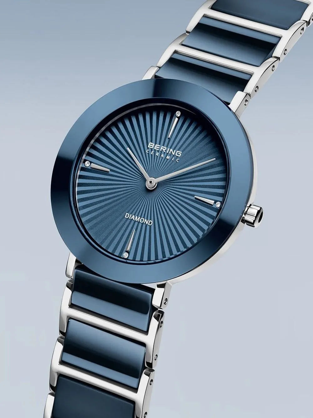 Bering 11435-707 Ladies Watch Diamond Ceramic 35mm 3ATM