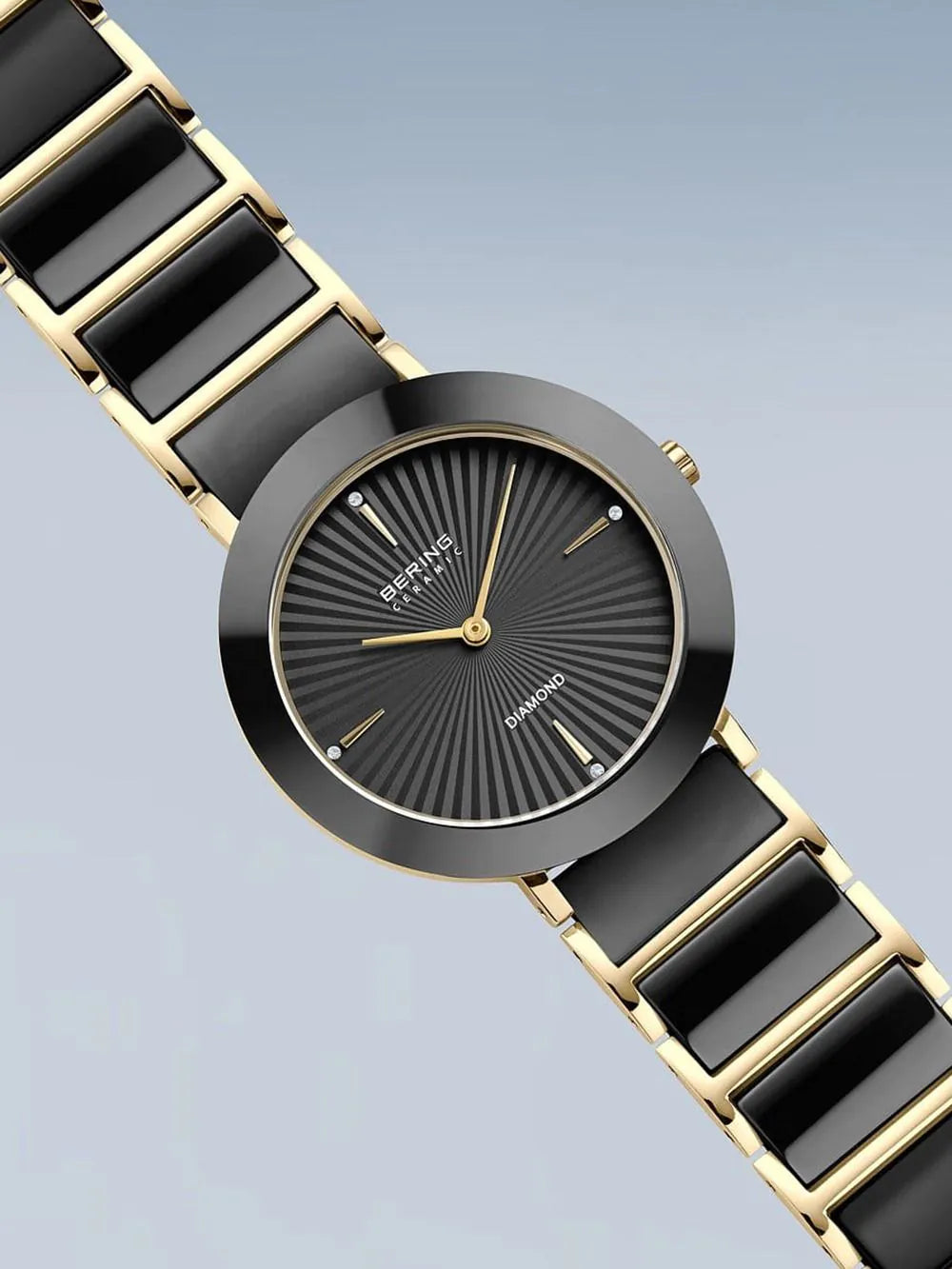 Bering 11435-732 Ladies Watch Diamond Ceramic 35mm 3ATM