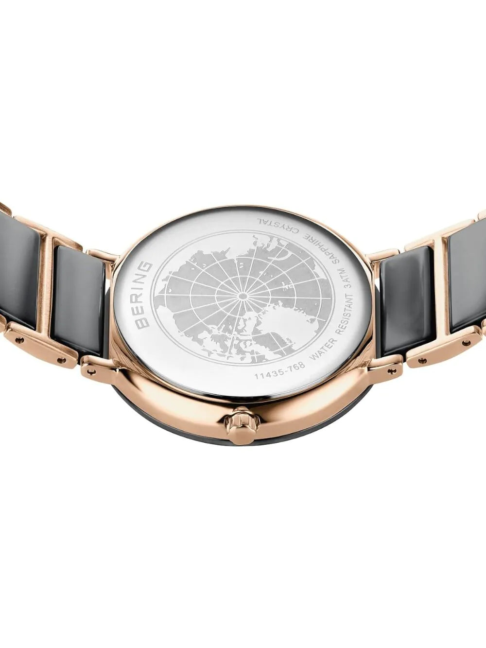 Bering 11435-768 Ladies Watch Diamond Ceramic 35mm 3ATM