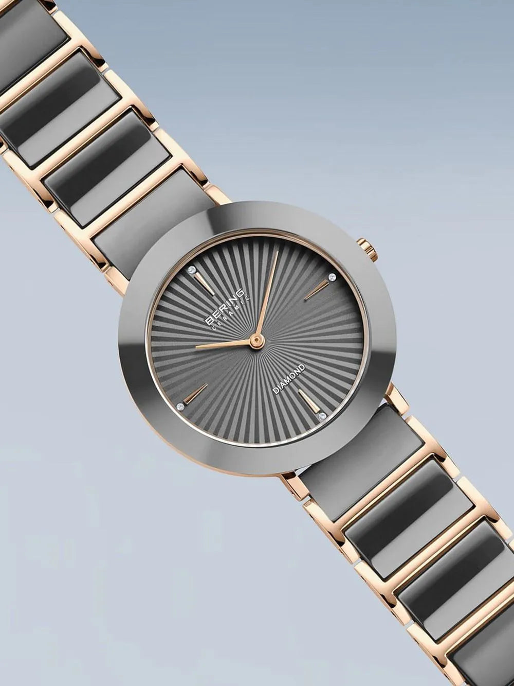 Bering 11435-768 Ladies Watch Diamond Ceramic 35mm 3ATM