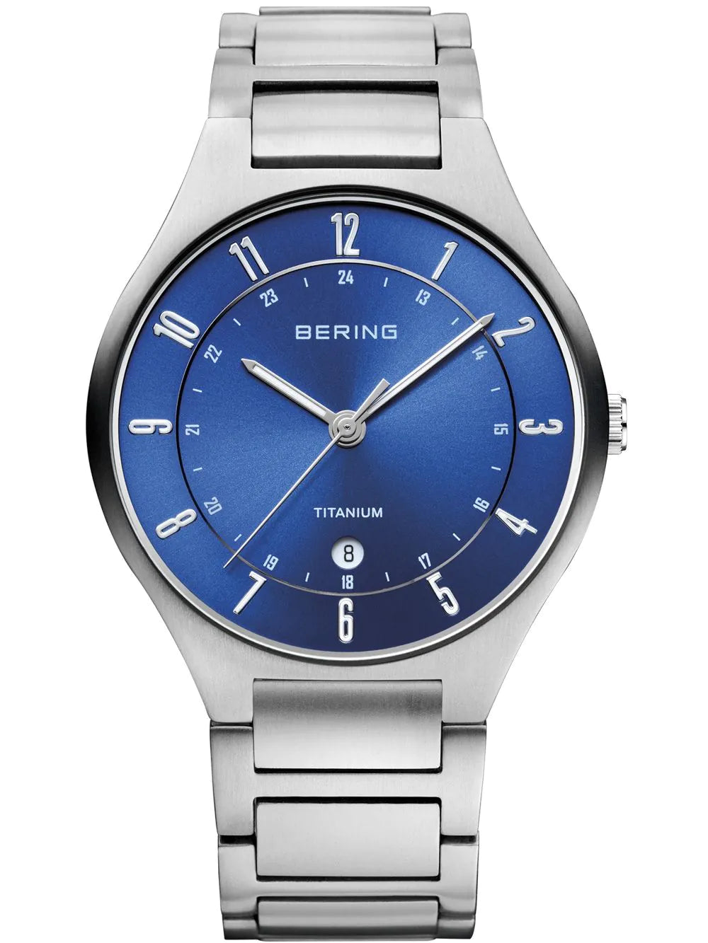 Bering 11739-707 Titanium Mens Watch 39mm 5 ATM