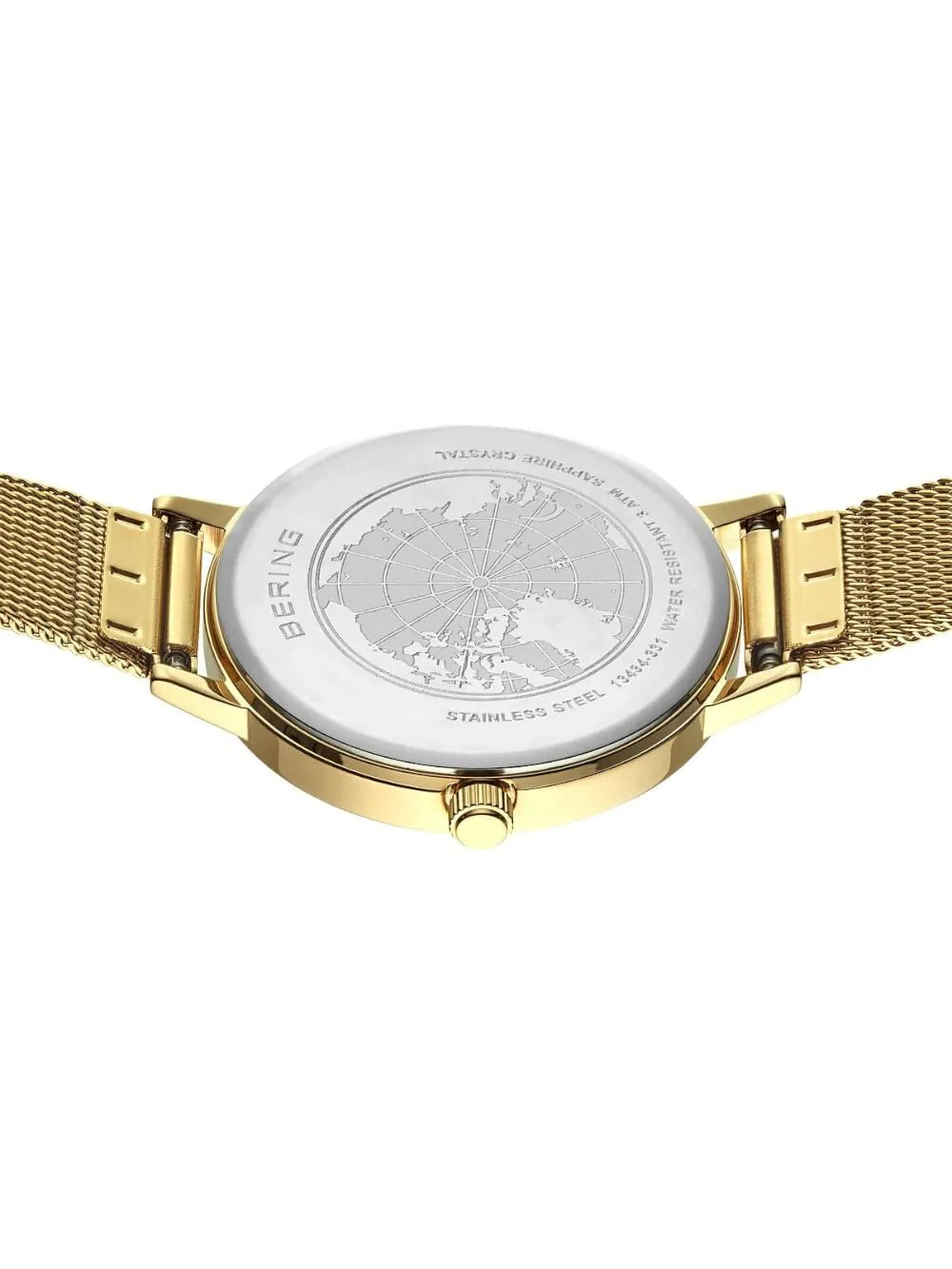 Bering 13434-334-GWP Ladies Watch Set Golden Signature 34mm 3ATM