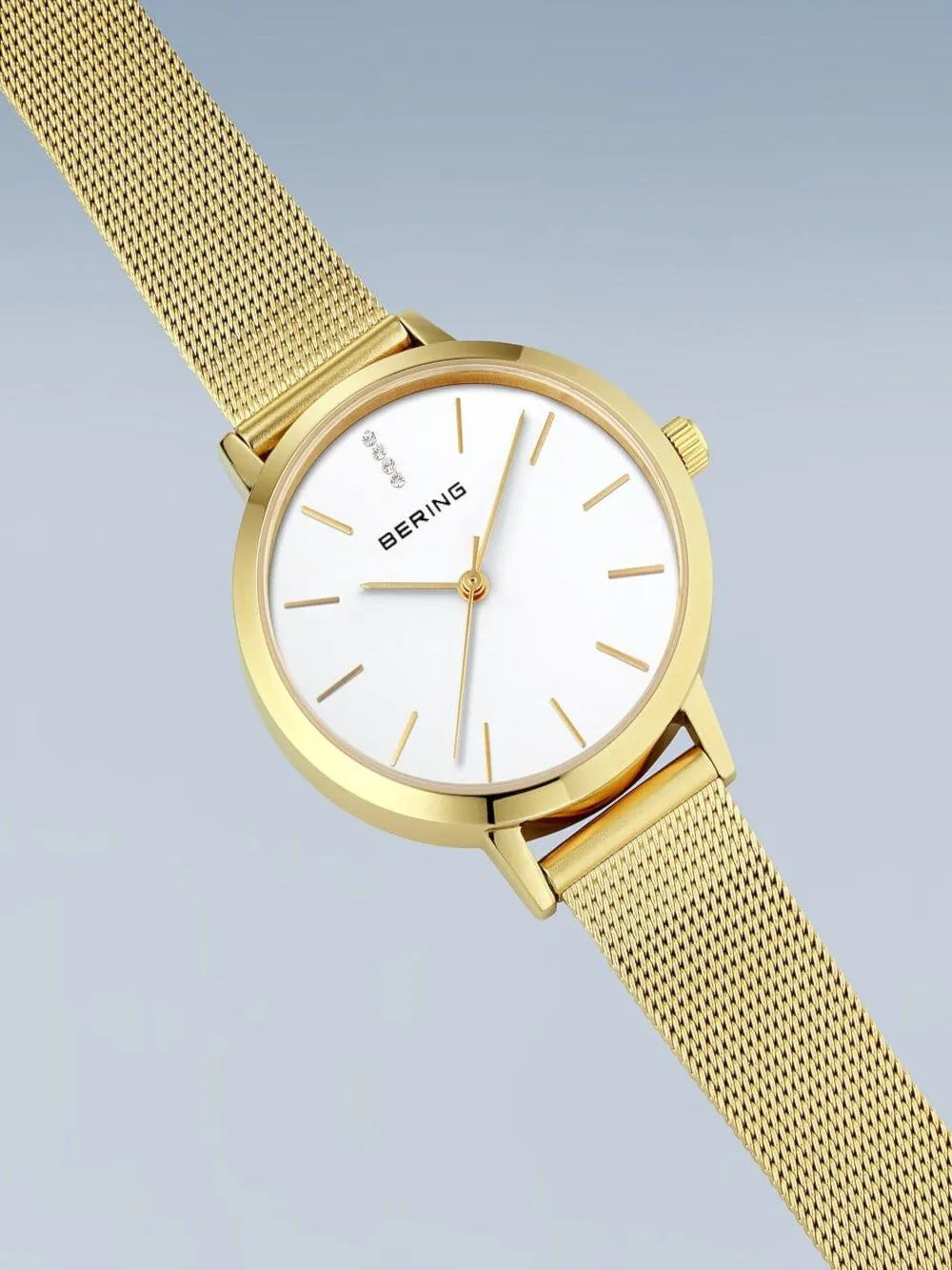 Bering 13434-334-GWP Ladies Watch Set Golden Signature 34mm 3ATM