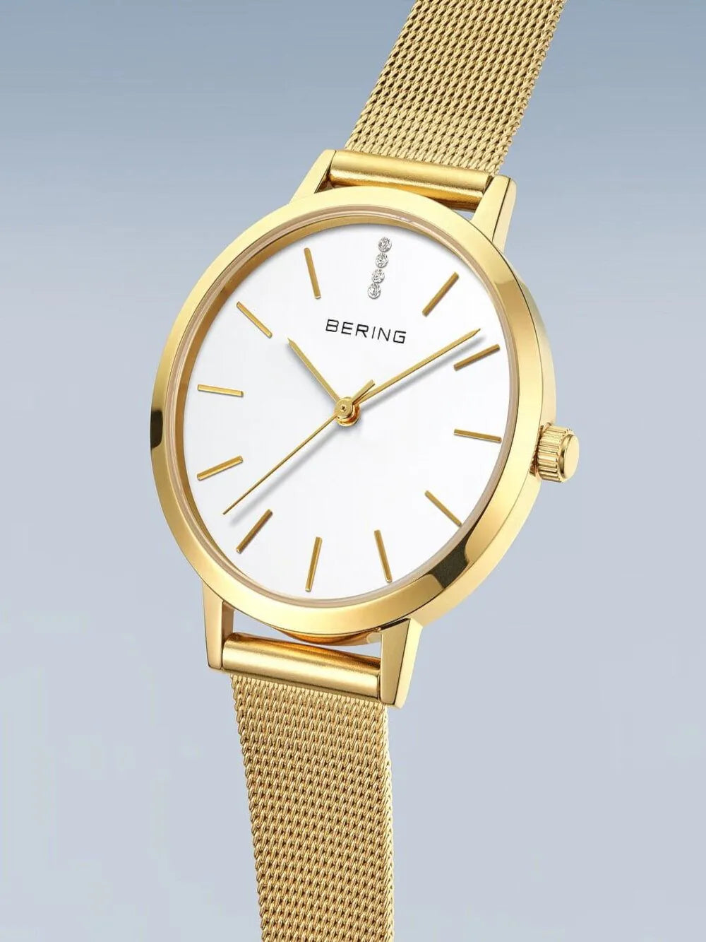 Bering 13434-334-GWP Ladies Watch Set Golden Signature 34mm 3ATM
