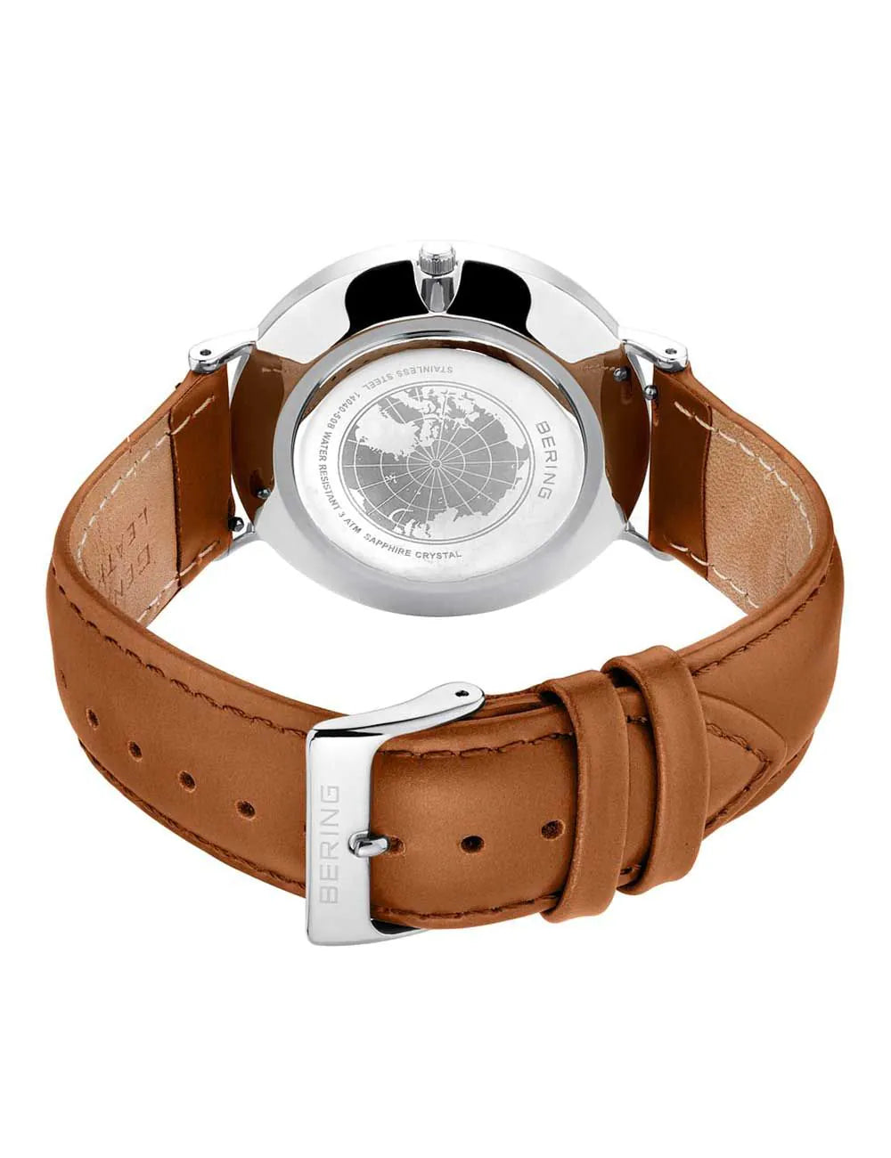 Bering 14040-508 Mens Watch Classic Small Second 40mm 3ATM