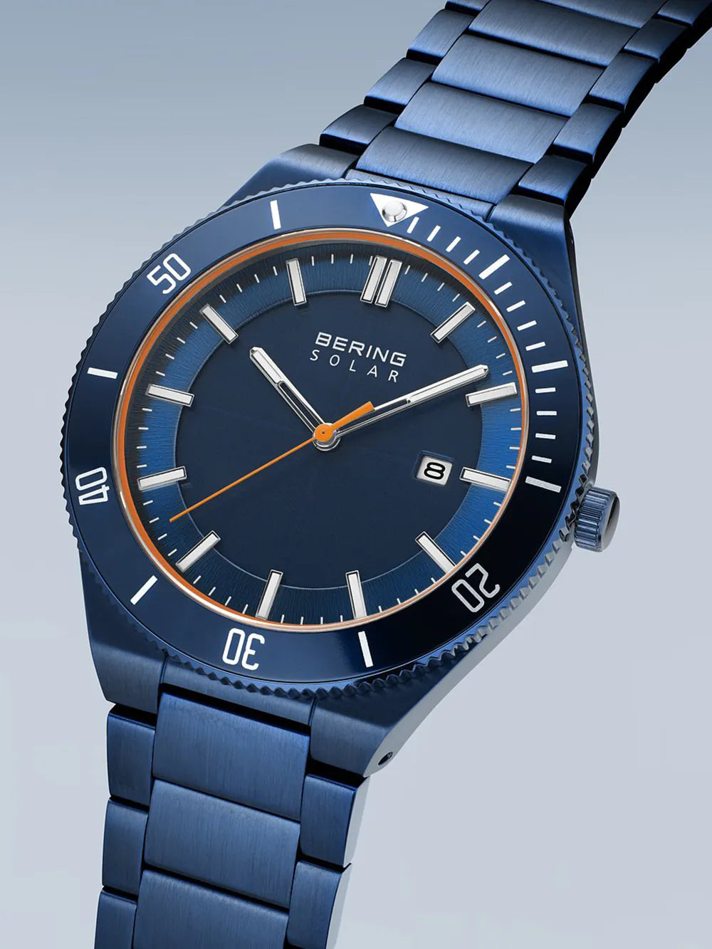 Bering 14443-797 Mens Watch Solar Watch 43mm 10ATM