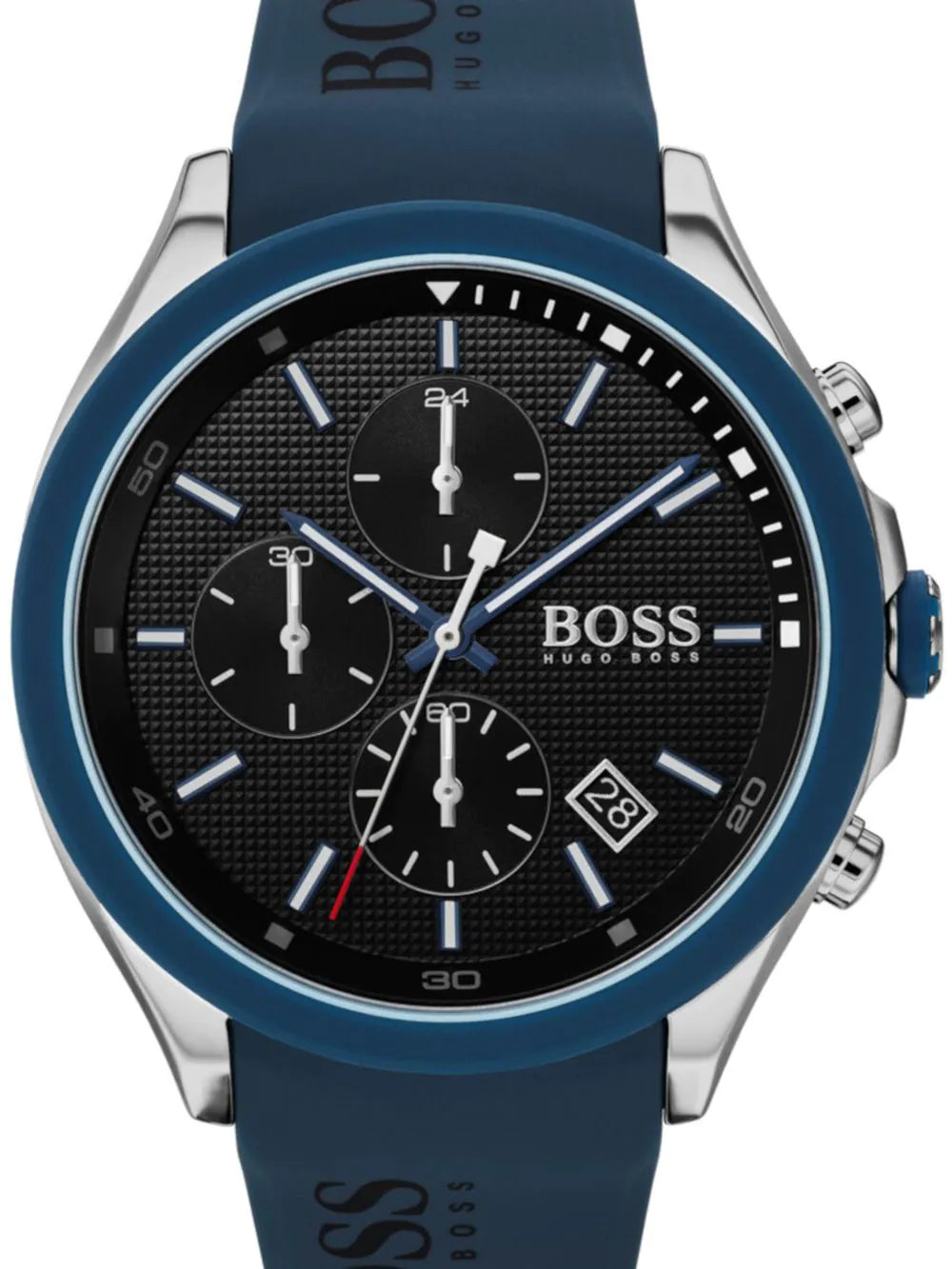 Hugo Boss 1513717 Velocity Chronograph Mens Watch 44mm 5ATM