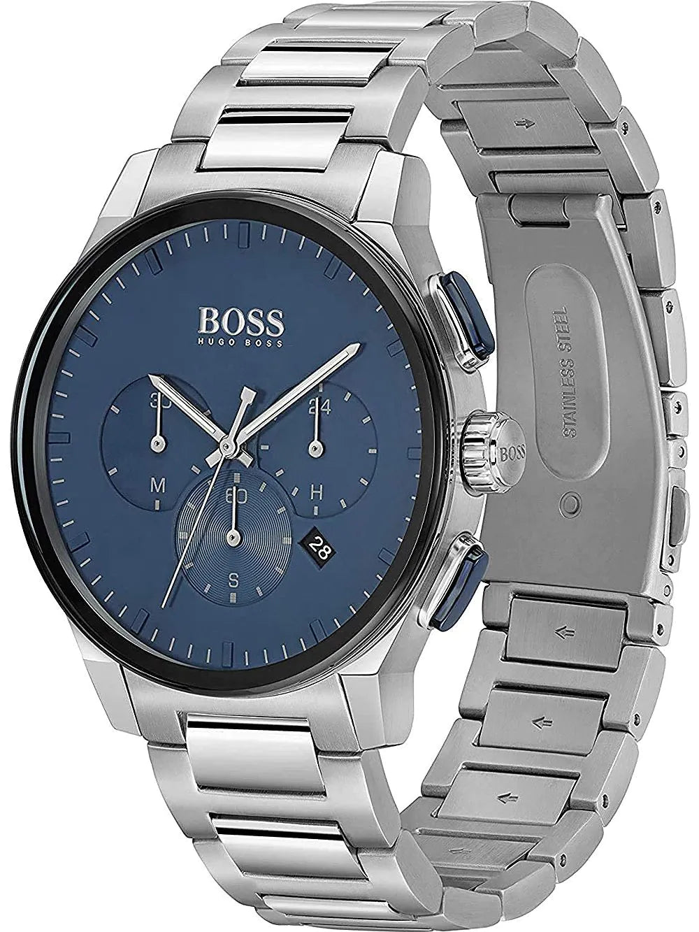 Hugo Boss 1513763 Peak Chronograph Mens Watch 44mm 3ATM