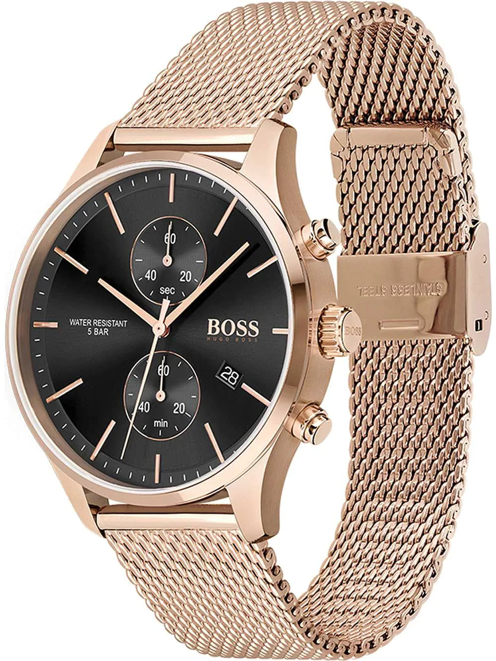 Hugo Boss 1513806 Associate Chronograph Mens Watch 42mm 5 ATM