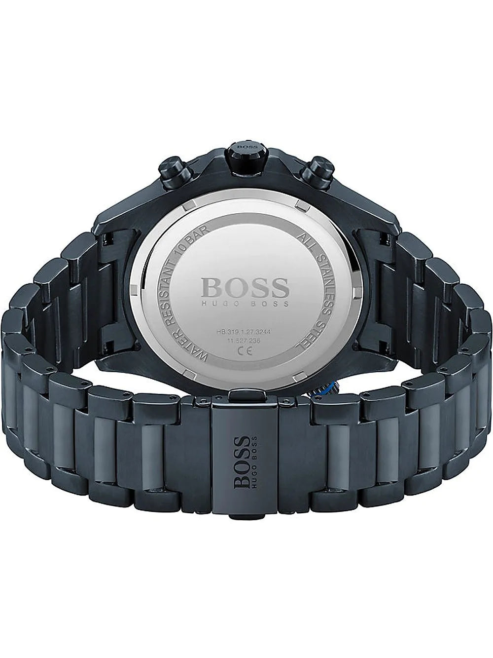 Hugo Boss 1513824 Globetrotter Chronograph Mens Watch 46mm 10ATM