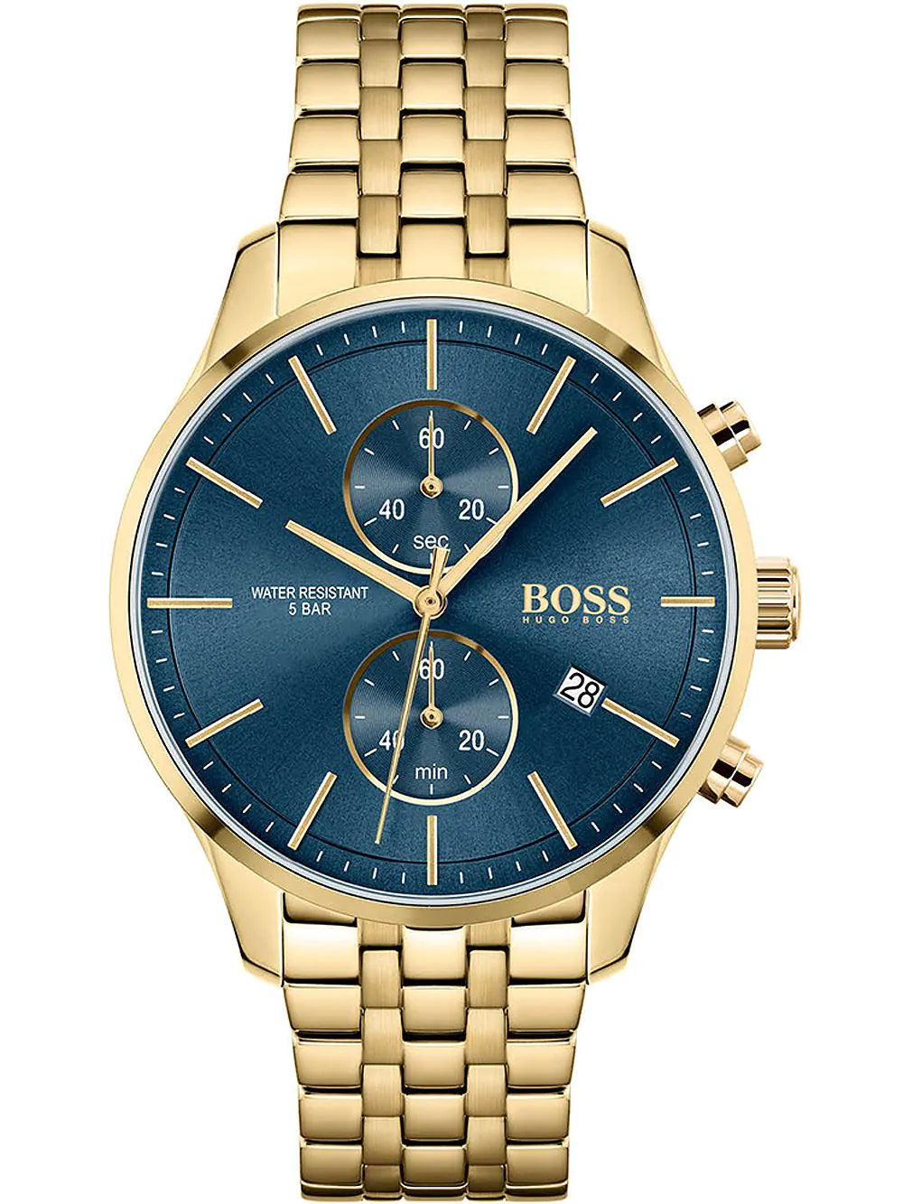 Hugo Boss 1513841 Associate Chronograph Mens Watch 42mm 5ATM