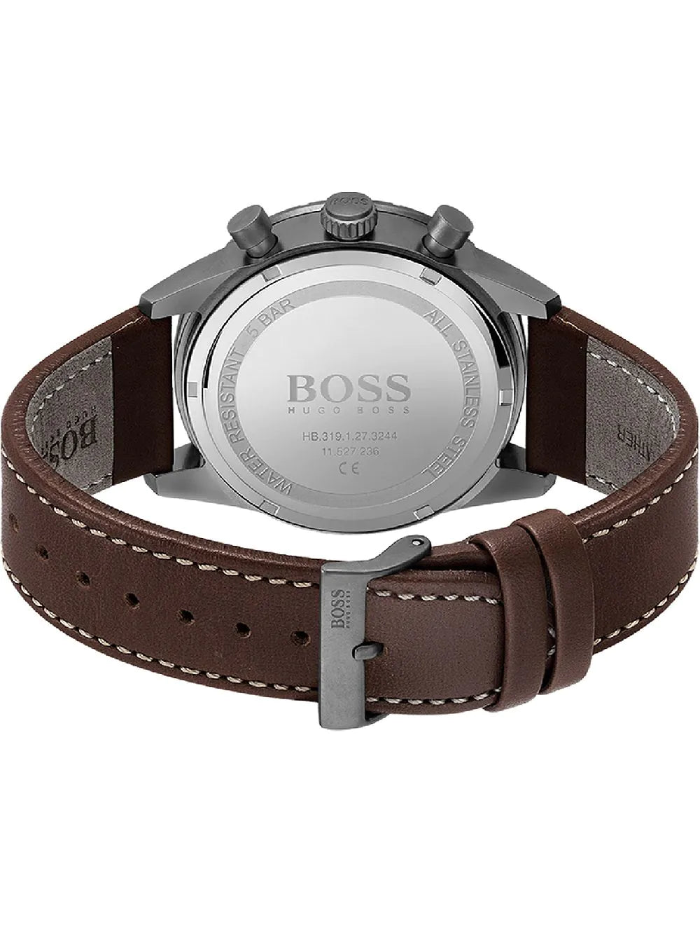 Hugo Boss 1513852 Pilot Edition Chronograph Mens Watch 44mm 5ATM