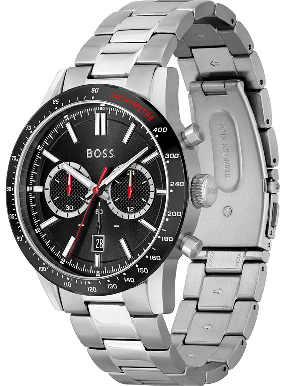 BOSS 1513922 Allure Chronograph Mens Watch 45mm 5ATM