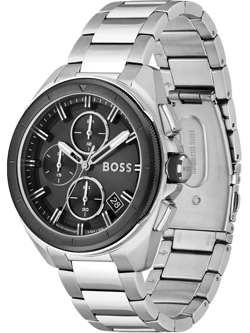 BOSS 1513949 Volane Chronograph Mens Watch 45mm 5ATM