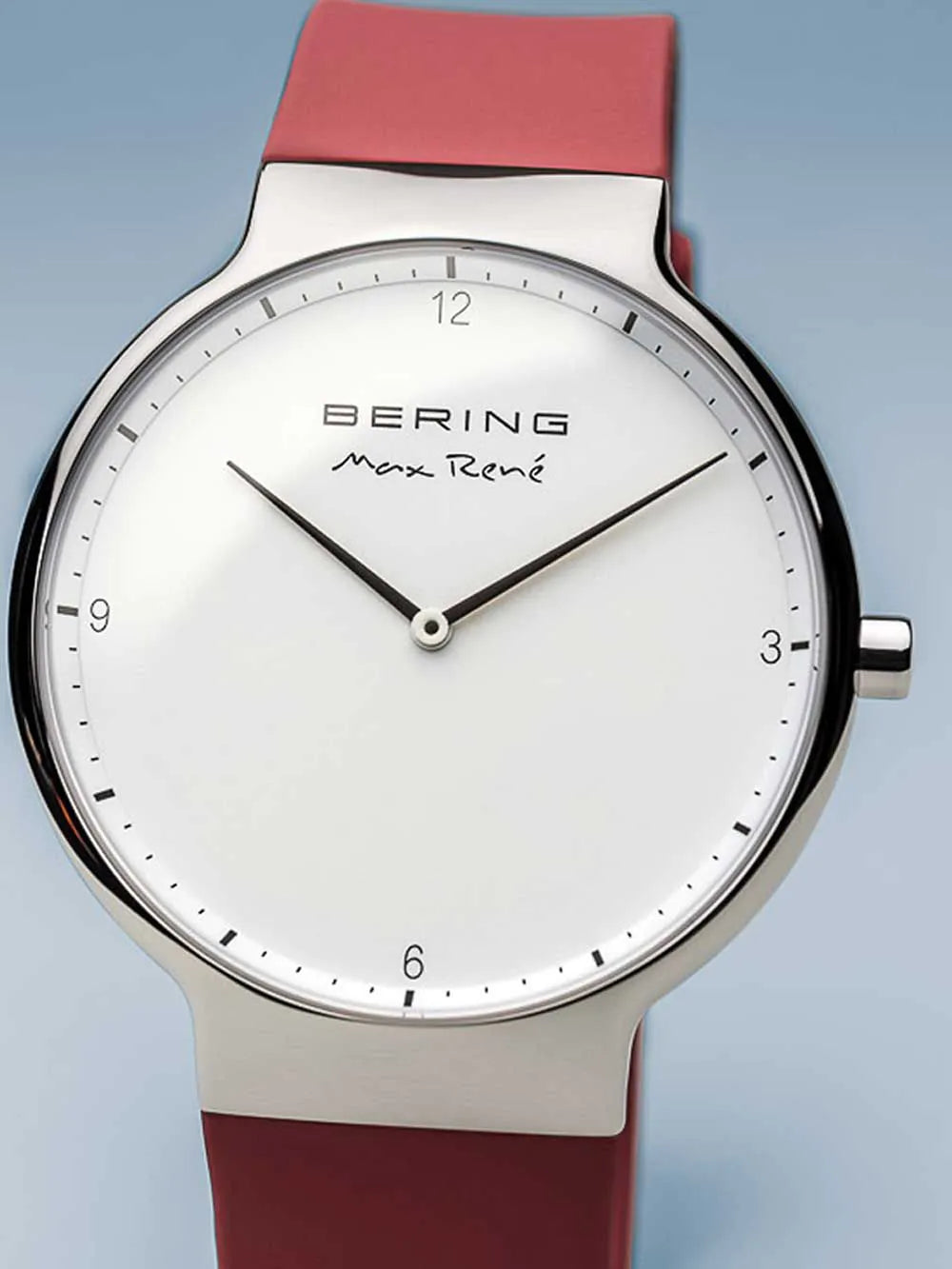 Bering 15540-500 Max René silicone men`s watch Mens Watch 40mm 5ATM