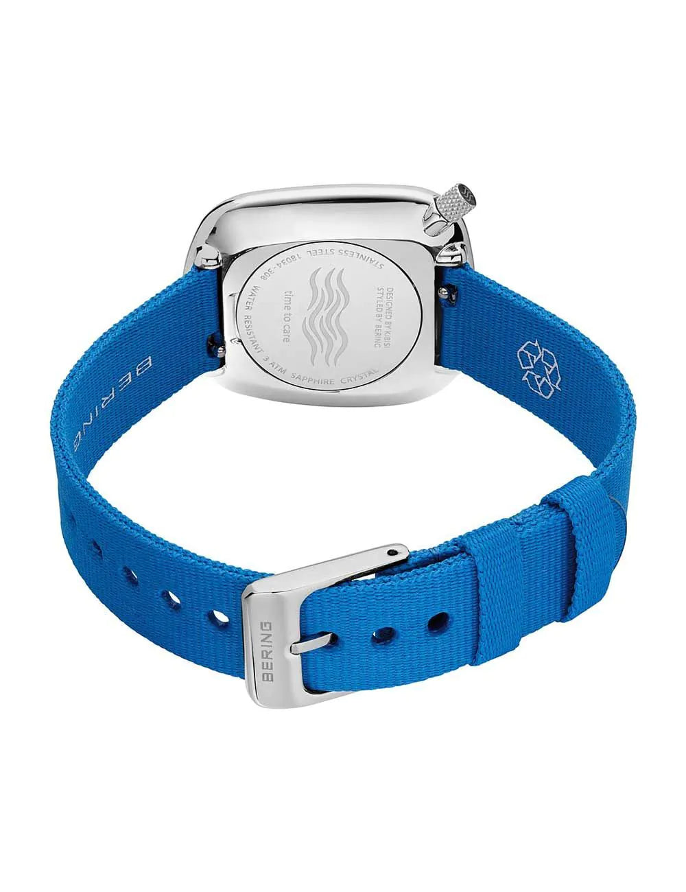 Bering 18034-308 Ladies Watch Pebble 34mm 3ATM
