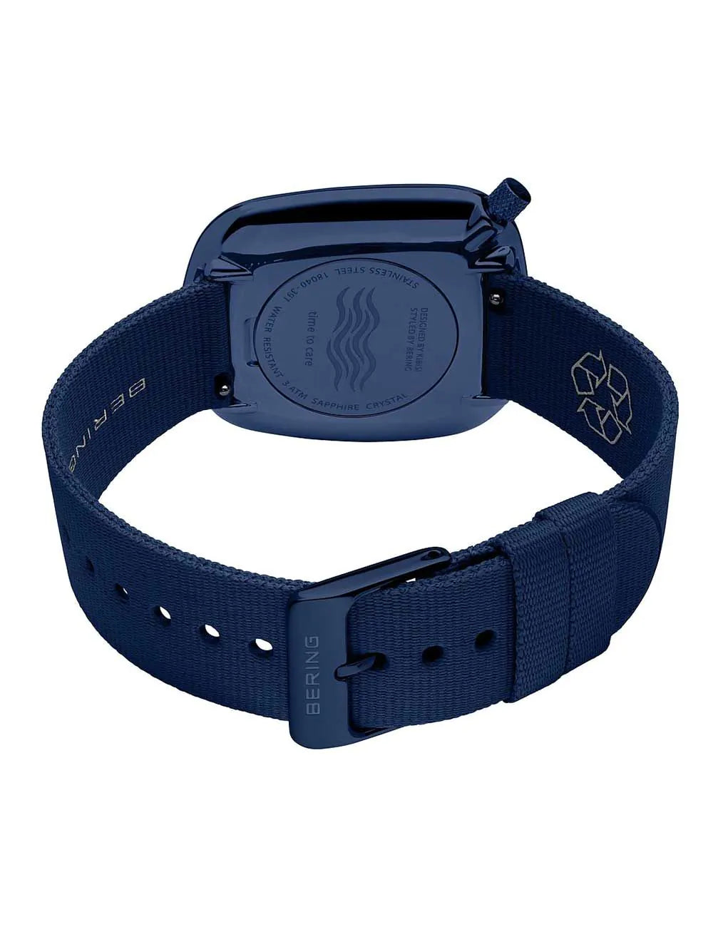 Bering 18040-397 Mens Watch Pebble 40mm 3ATM