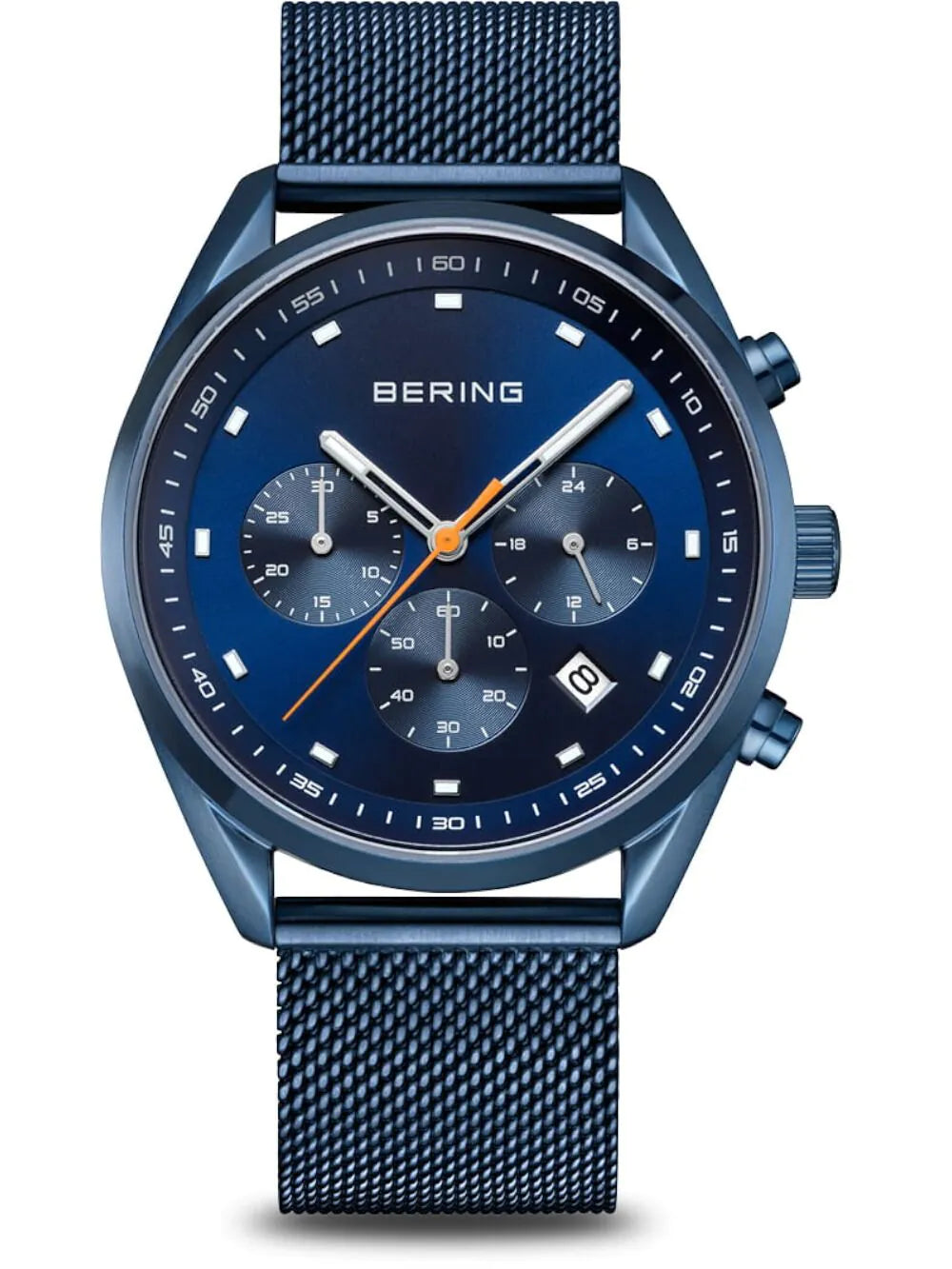 Bering 19240-397 Mens Watch Chronograph 40mm 10ATM