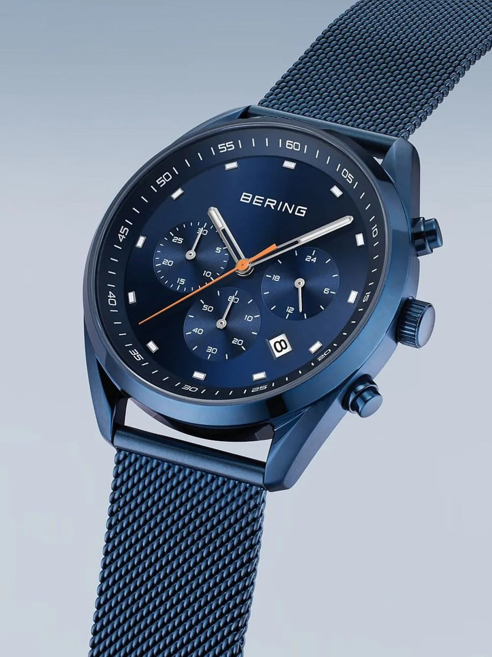 Bering 19240-397 Mens Watch Chronograph 40mm 10ATM