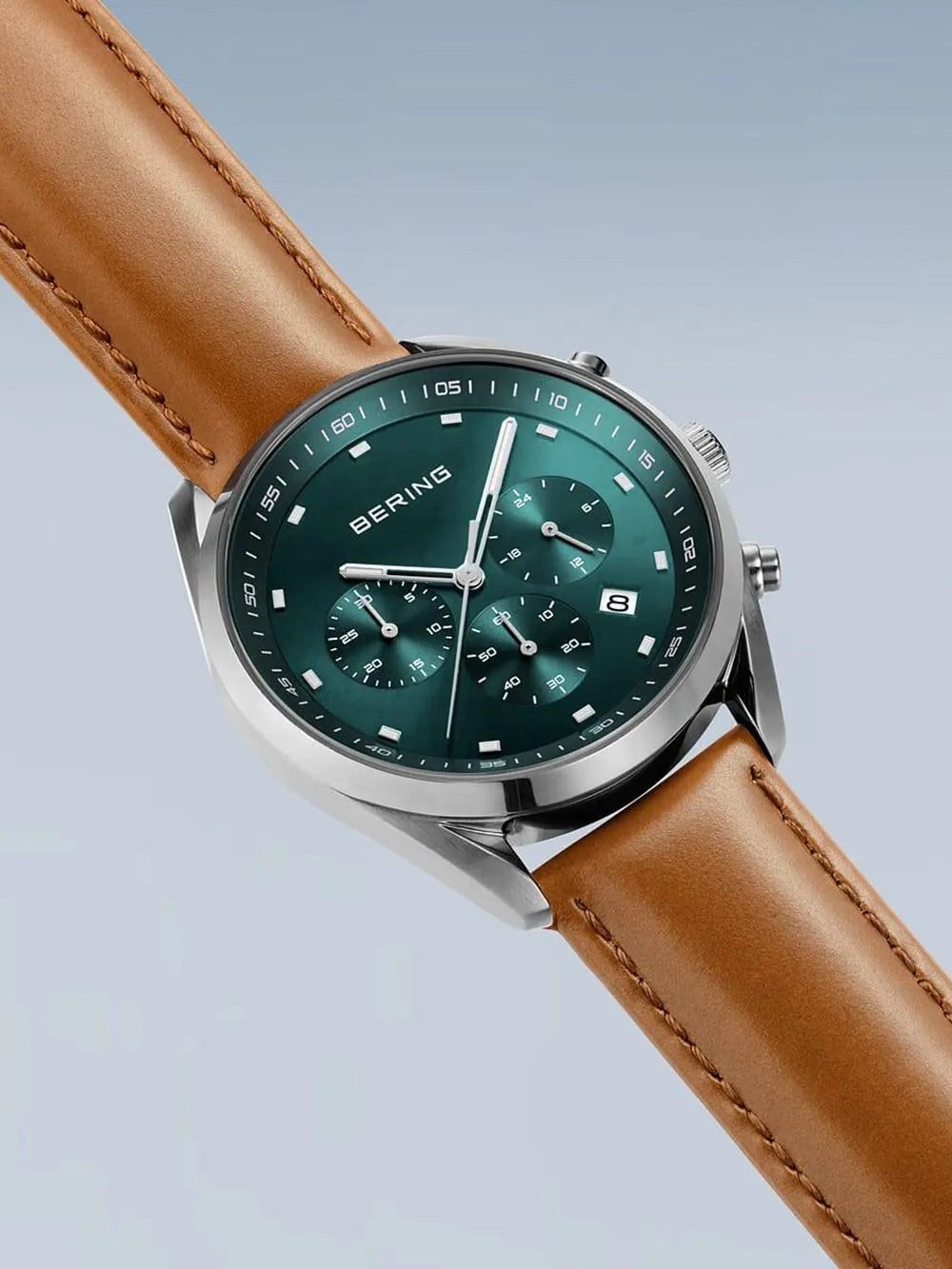 Bering 19240-508 Mens Watch Chronograph 40mm 10ATM