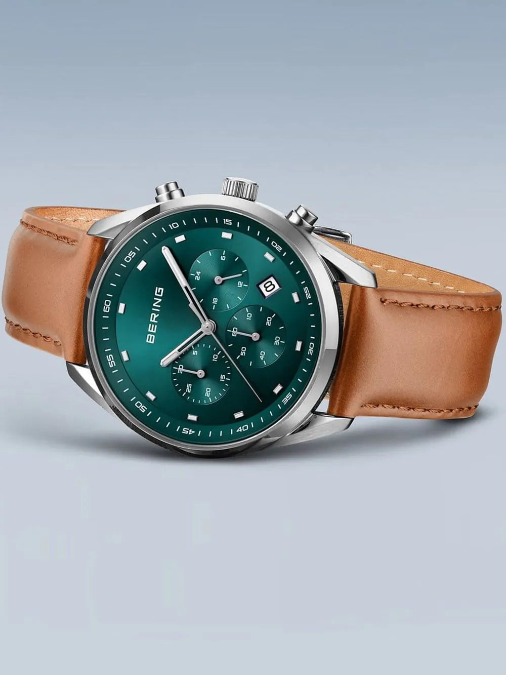 Bering 19240-508 Mens Watch Chronograph 40mm 10ATM