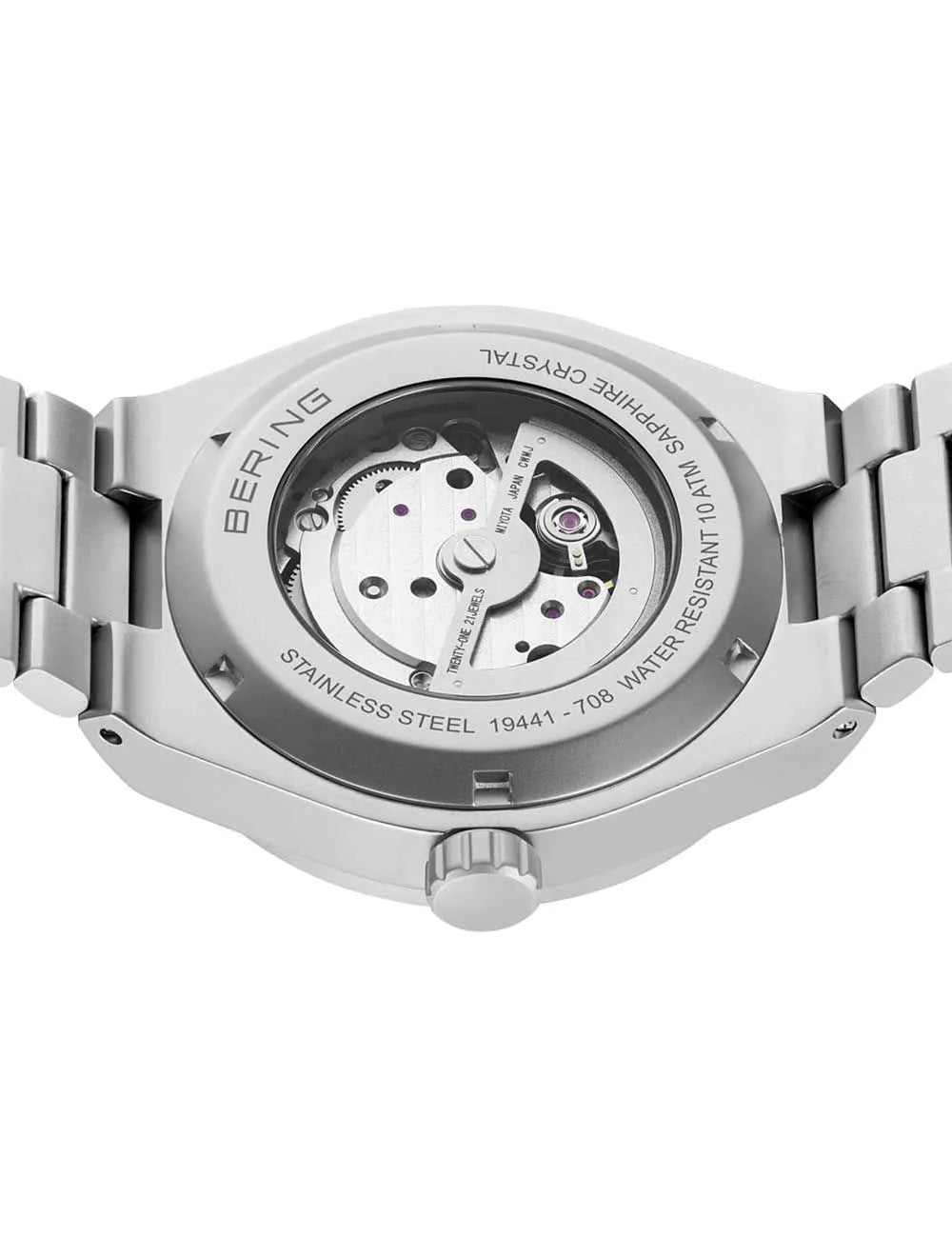 Bering 19441-708 Mens Watch Automatic 41mm 10ATM