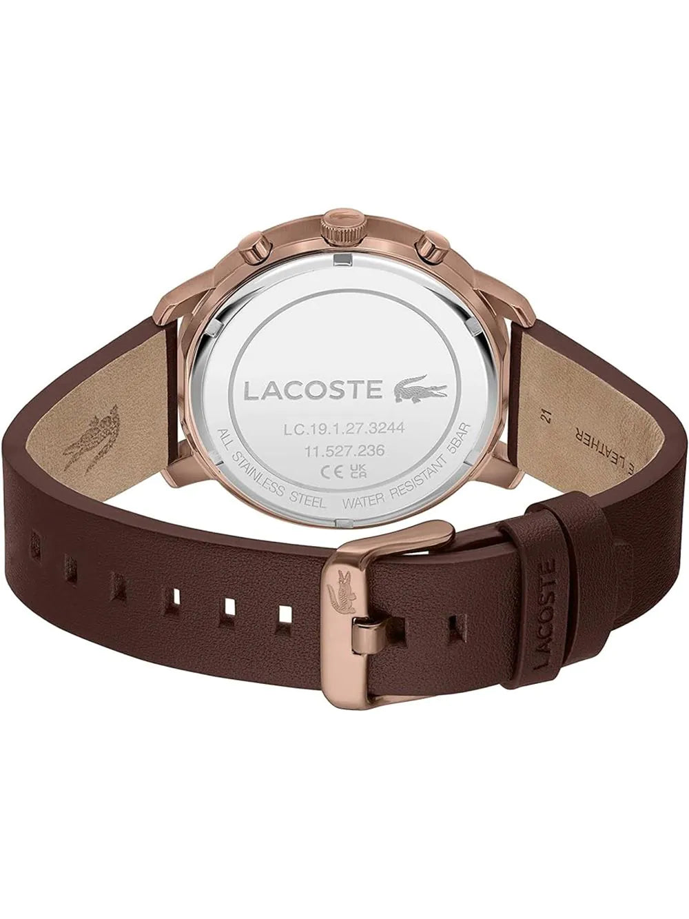 Lacoste 2011257 Replay Chronograph Mens Watch 44mm 5ATM