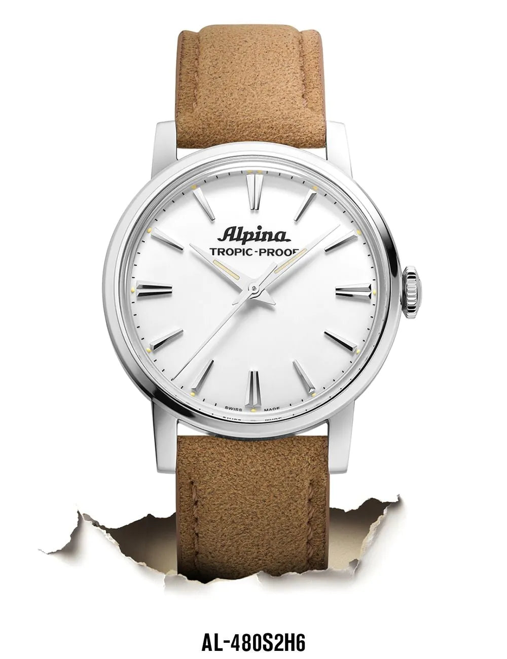 Alpina AL-480S2H6 Heritage Automatic 34mm 3ATM
