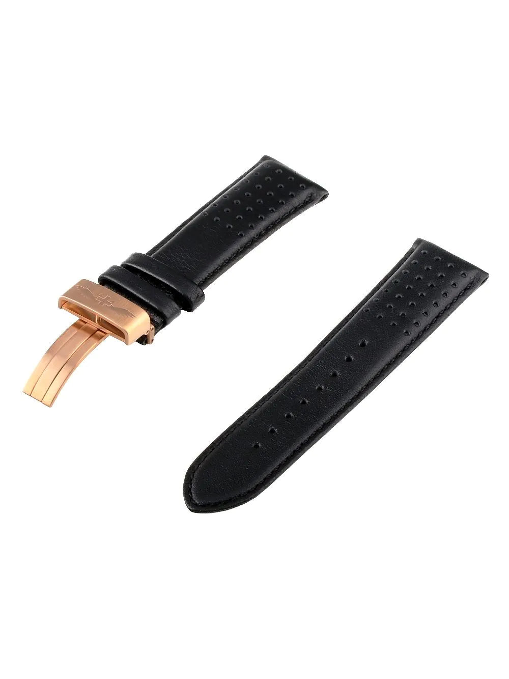 Universal Replacement Strap [24 mm] black + rosé Ref. 23835