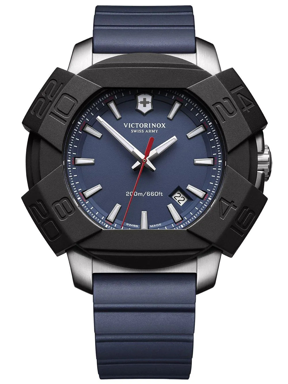 Victorinox 241688.1 I.N.O.X. Mens Watch 43mm 20 ATM